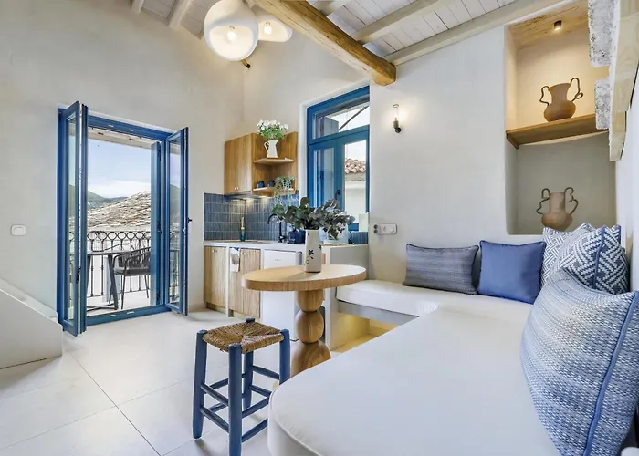 アパート Campanile Seaview Serenity スコペロス